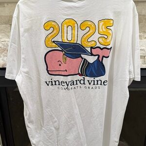 Vineyard Vines White 2025 Graduation T-Shirt